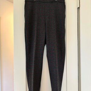 Banana Republic — Hayden Taper Pant — Charcoal Plaid — US Size Petite 4